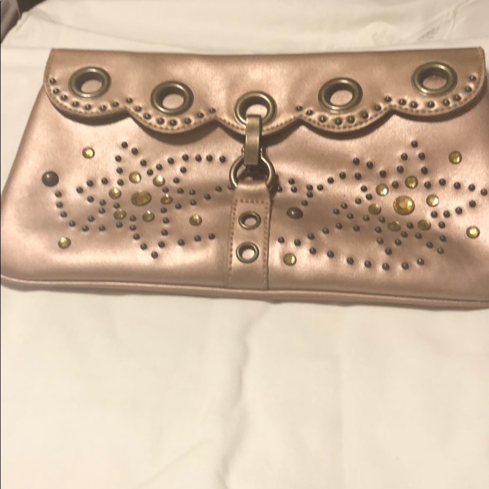 Nine West Pale Rose Gold  Clutch